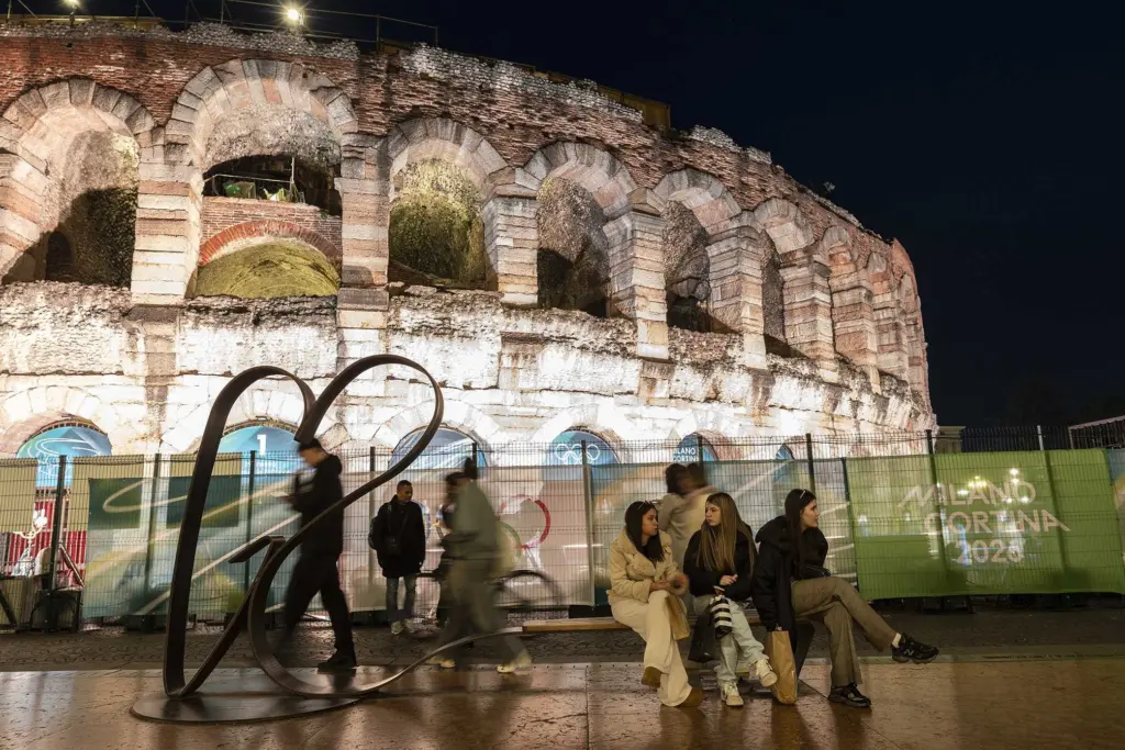 Milan Cortina Olympics to close at Verona Arena as Olympic flag passes to France