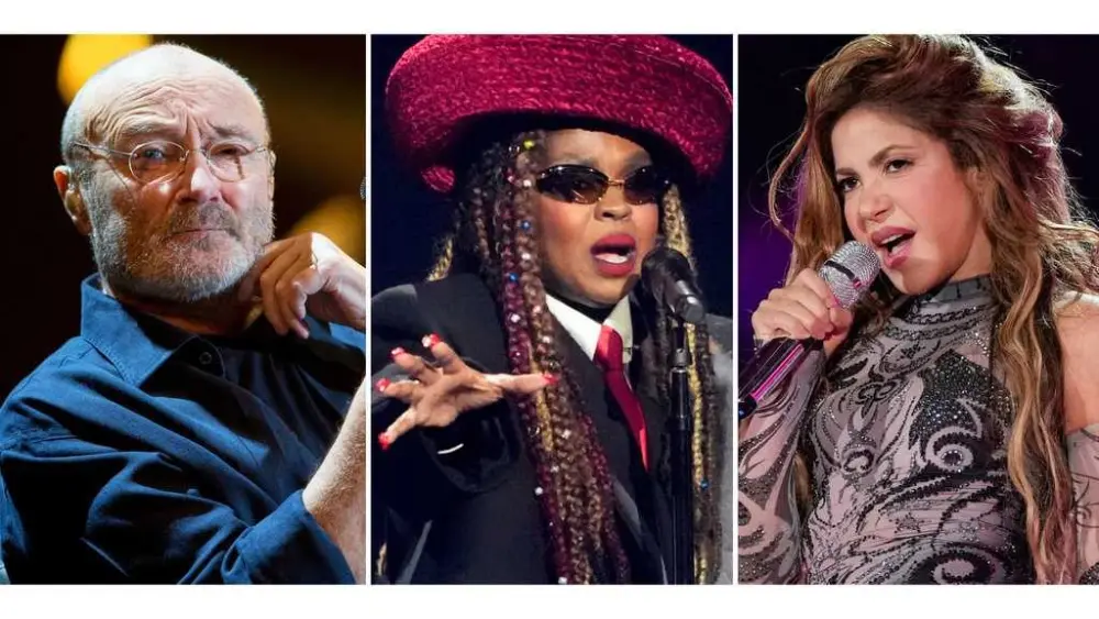 Phil Collins, Lauryn Hill and Shakira among Rock & Roll Hall of Fame 2026 nominees