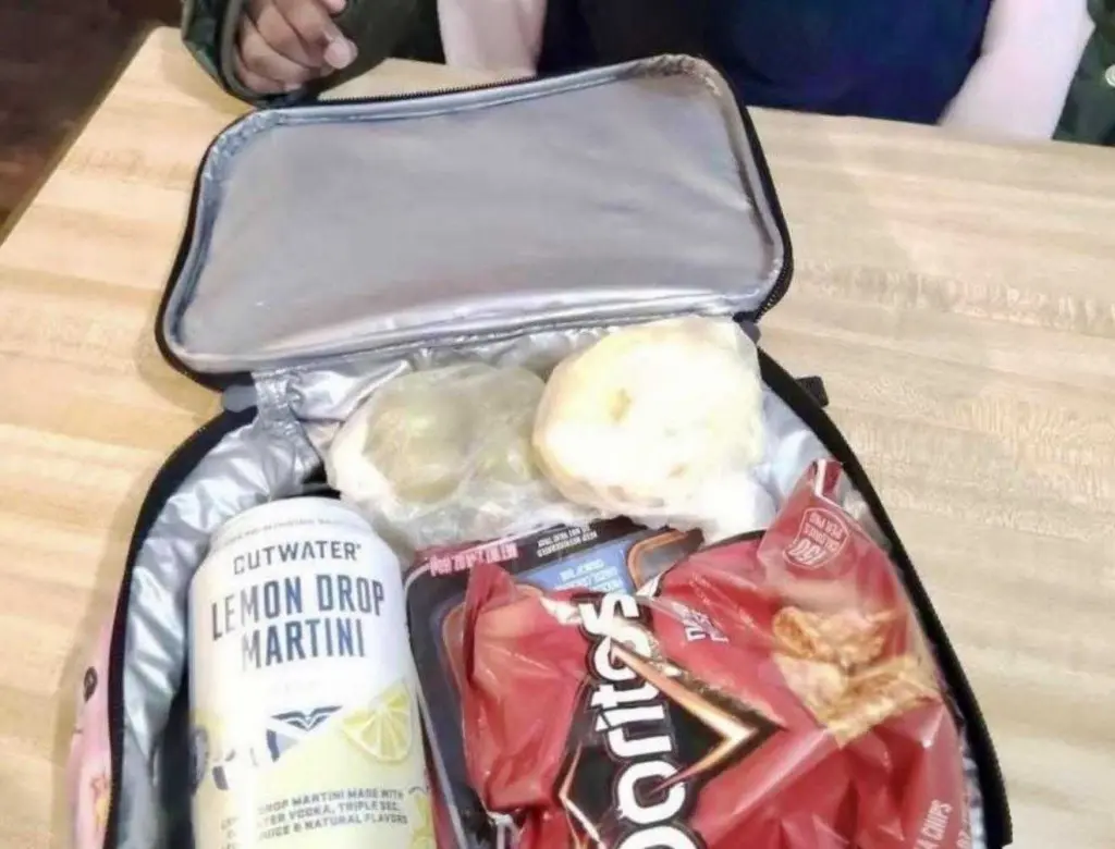 Georgia parents warned to double-check lunch boxes after martini found in student bag