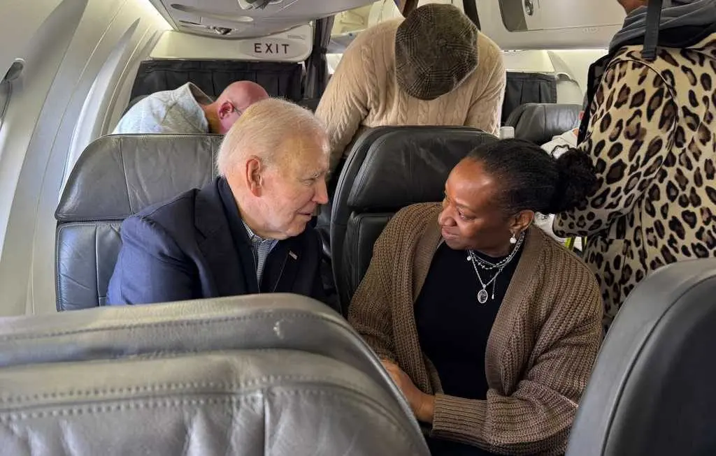 Biden flies commercial and winds up stuck in delays like everyone else