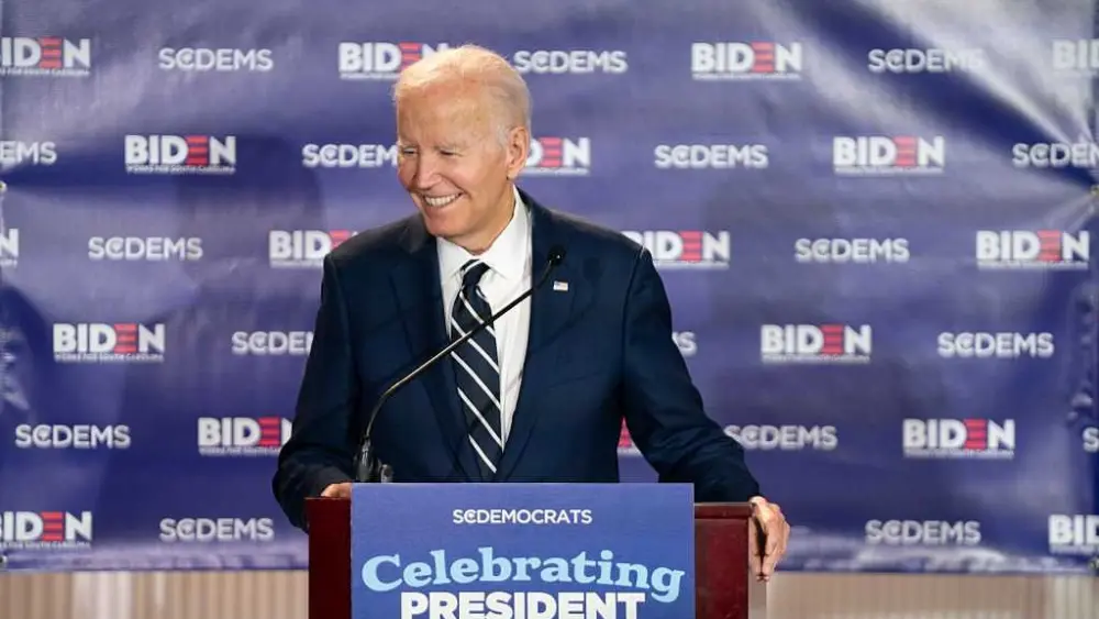 Former President Joe Biden returns to bask in 'thank you' event from South Carolina Democrats