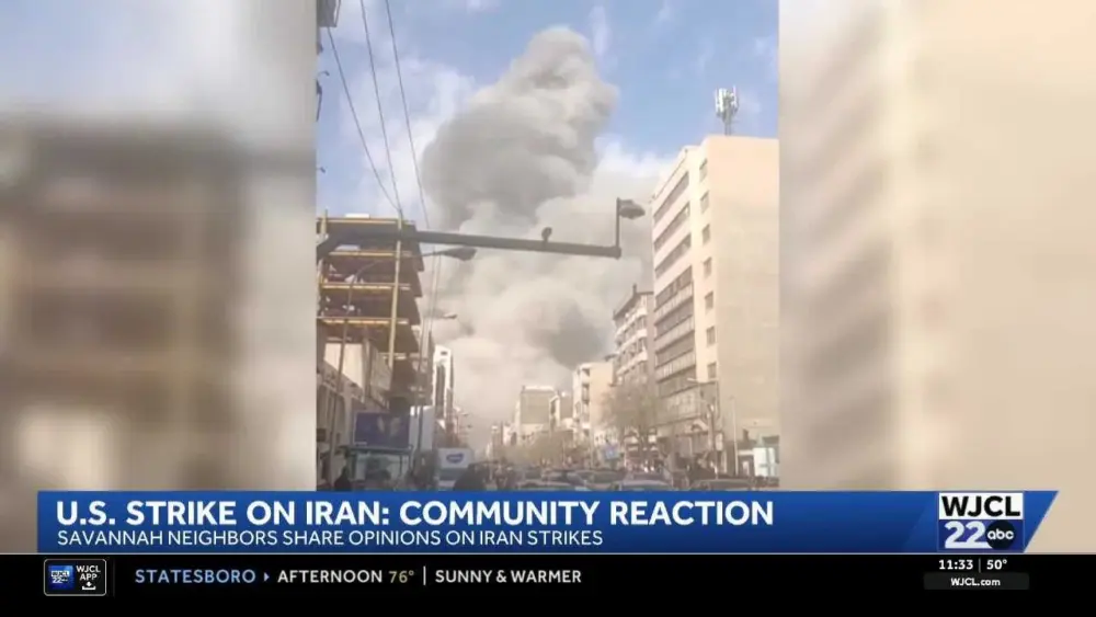 Savannah residents respond to U.S. strikes in Iran