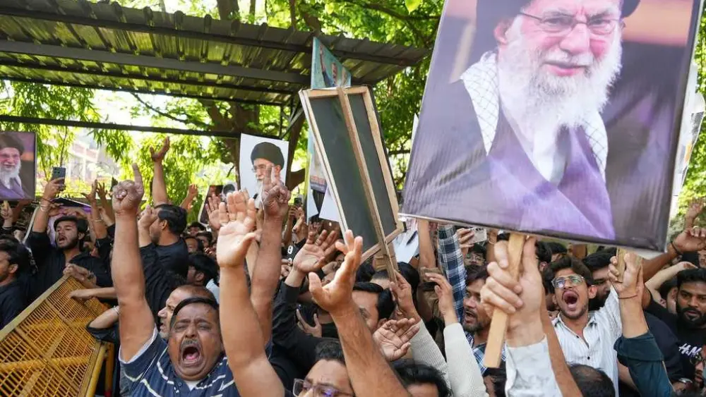 Calls for peace and flashes of anger after US and Israeli attacks kill Iran's Khamenei