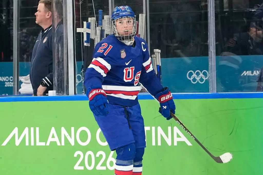 US gold medal-winning captain Hilary Knight reveals she played at the Olympics with a torn MCL