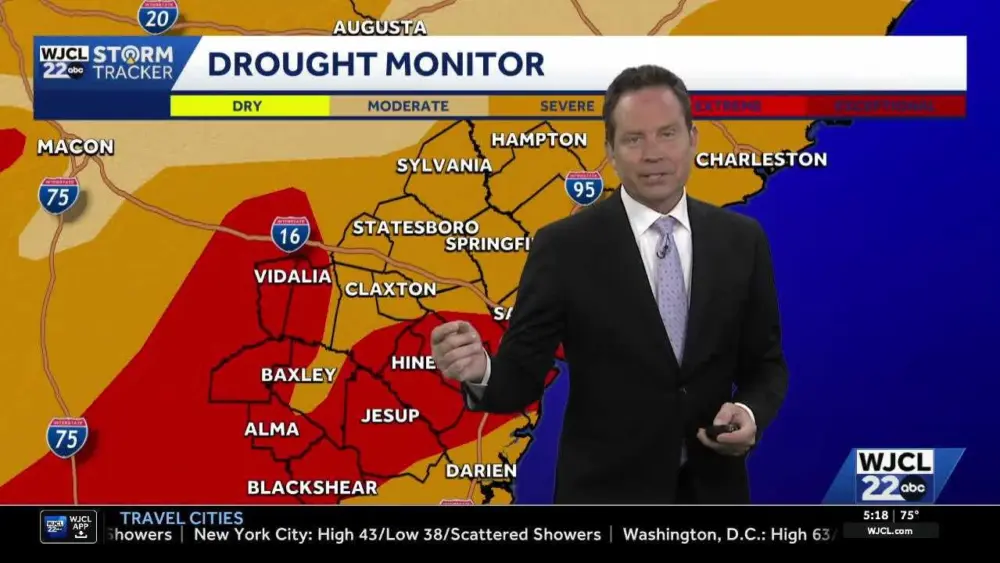 Warmer weather ahead, but little rain expected for Southeast Georgia, Lowcountry