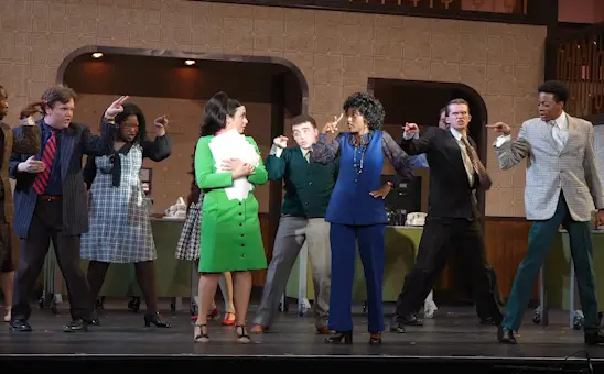 Opening Night!  Stage is set for SCAD's '9 to 5 : The Musical'