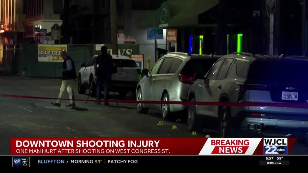 Savannah Police investigating shooting near Ellis Square