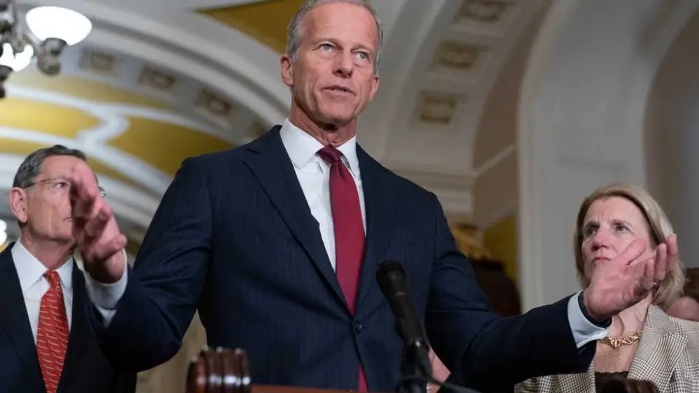 Thune says Senate to consider voting bill but pushes back on demands for 'talking filibuster'