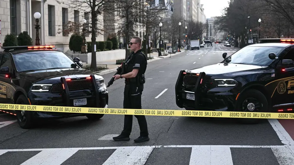 Person drives van through White House barricade: What we know