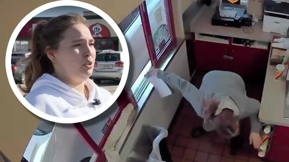 Video shows customer pepper-spraying 18-year-old drive-thru worker after long wait