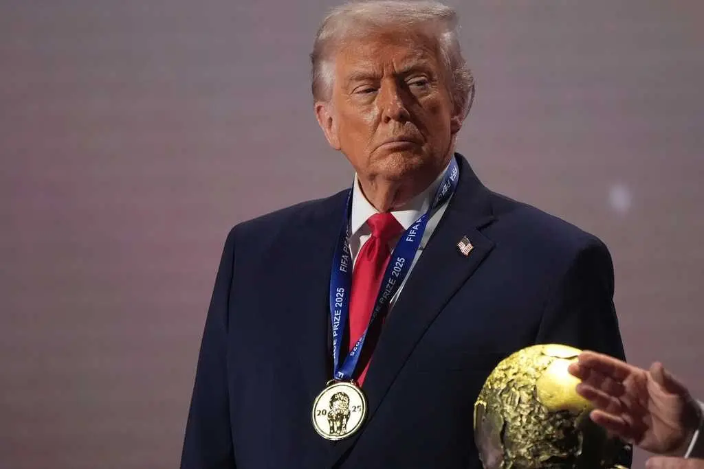 Trump discourages Iranian soccer team from attending the World Cup, citing safety concerns