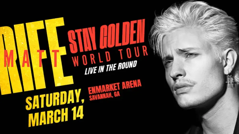 Matt Rife bringing his "Stay Golden World Tour" to Savannah this weekend