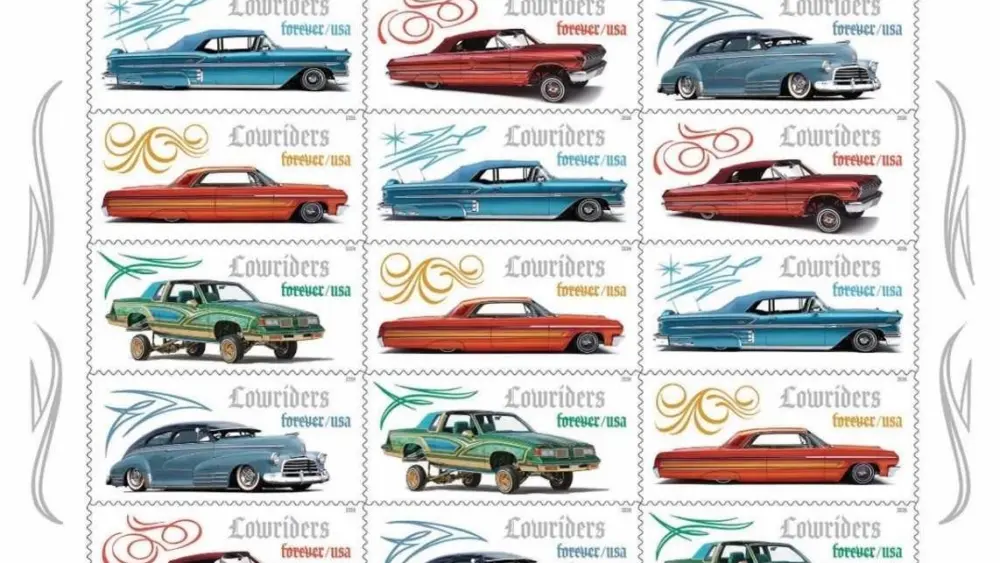 U.S. Postal Service releases new stamps honoring lowrider culture