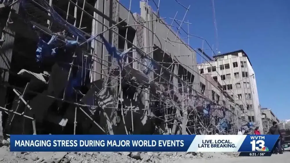 Expert advice on managing stress from global events