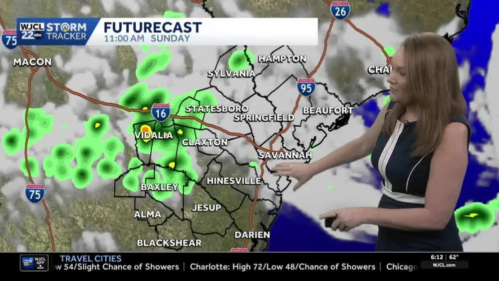Alert Day: Severe storms possible Monday...the timing for Southeast Georgia, Lowcountry