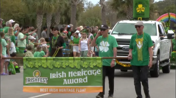 Thousands line Pope Avenue for 40th St. Patrick’s Day parade on Hilton Head Island