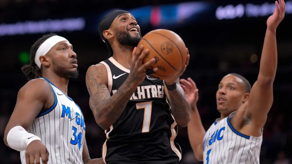 Alexander-Walker scores career-high 41, Hawks roll past Magic 124-112 for their 10th straight win