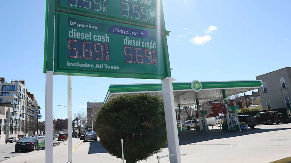 Track the average price of gas, crude oil in the US