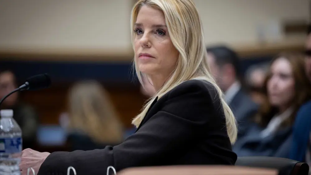 Democrats storm out of Justice Department leaders' briefing on the Epstein files