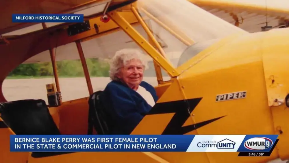 Meet Bernice Blake Perry, New Hampshire's first female pilot
