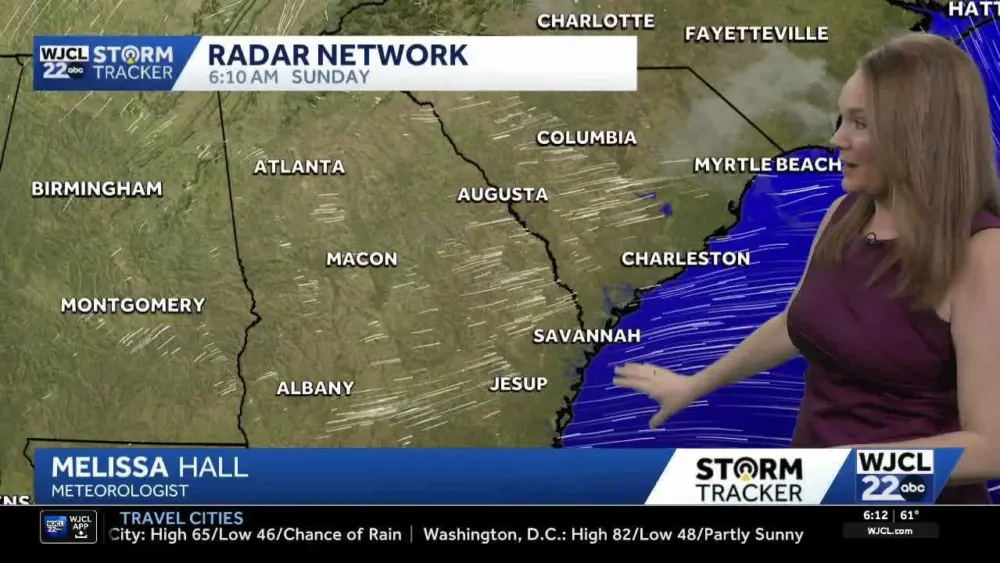 Warm temperatures to start the week in Savannah, but we tracking a cold front