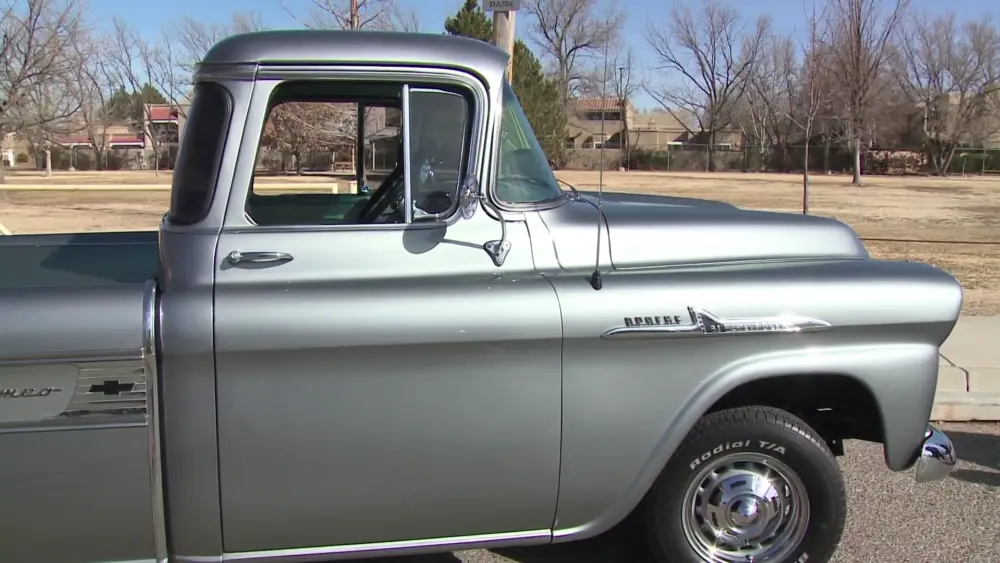 Woman cherishes vintage Chevy Cameo she's driven for 55 years
