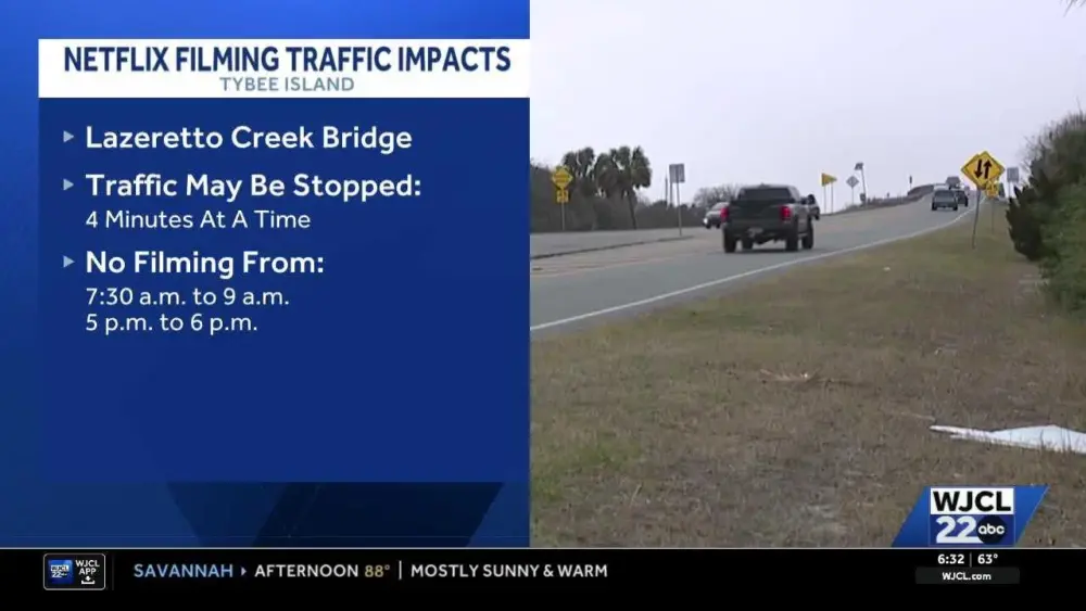 Netflix filming scenes for new series on Tybee Island