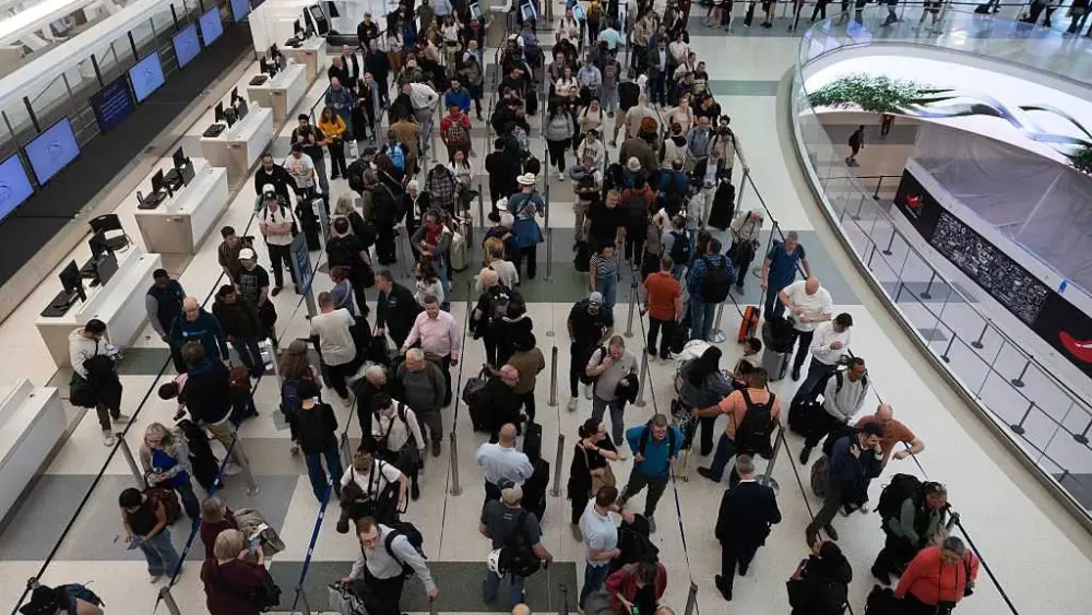 What happens if you miss your flight due to long TSA lines?