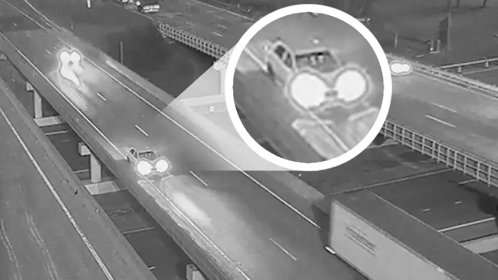 'Obviously, don't do this': Video shows driver reversing on busy interstate after missing exit