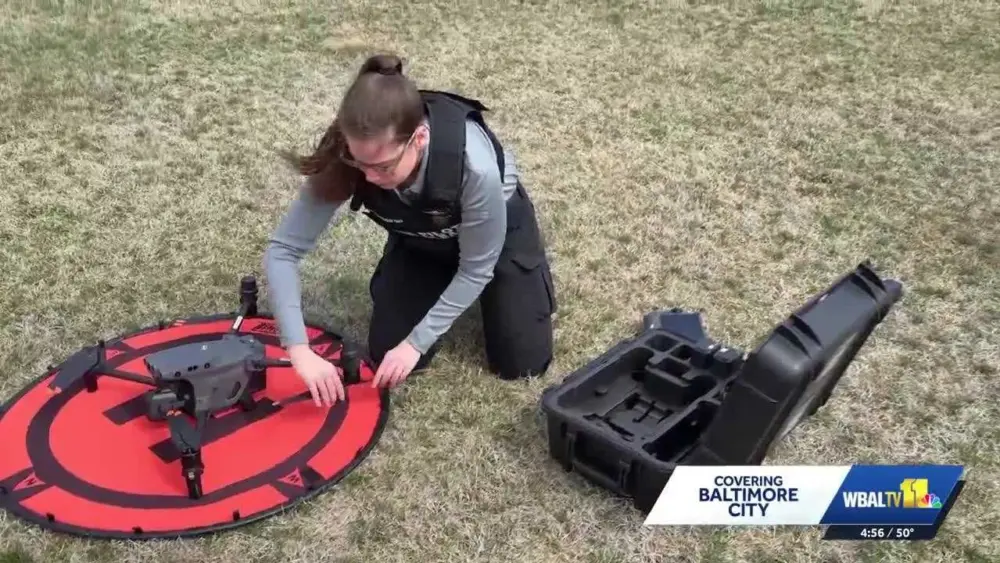 All-women drone team gives new perspective on crime scenes