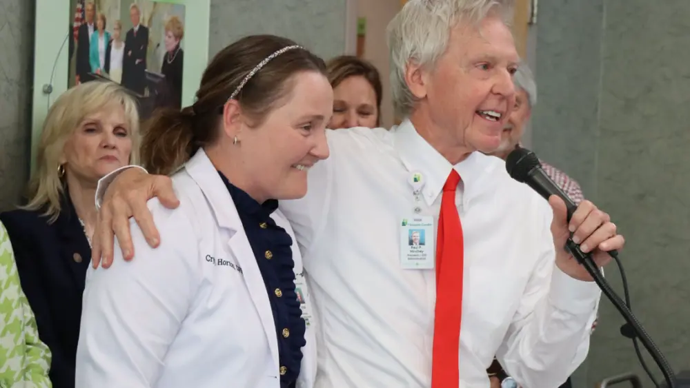 St. Joseph's/Candler presents 33rd Annual McAuley Award to Pharmacist Crystal Horton