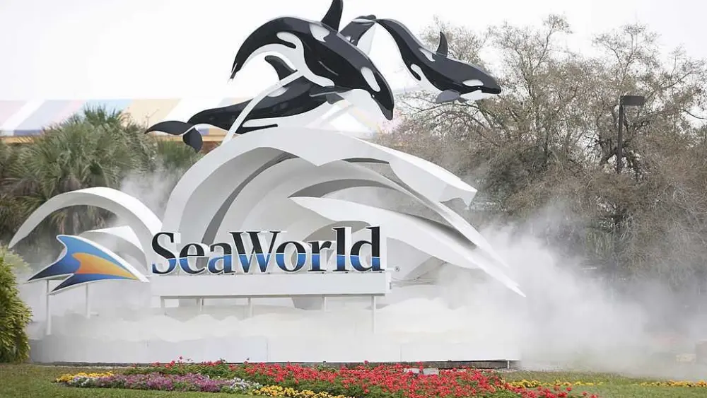 DOJ sues SeaWorld's parent company over ban on wheeled walkers at its parks