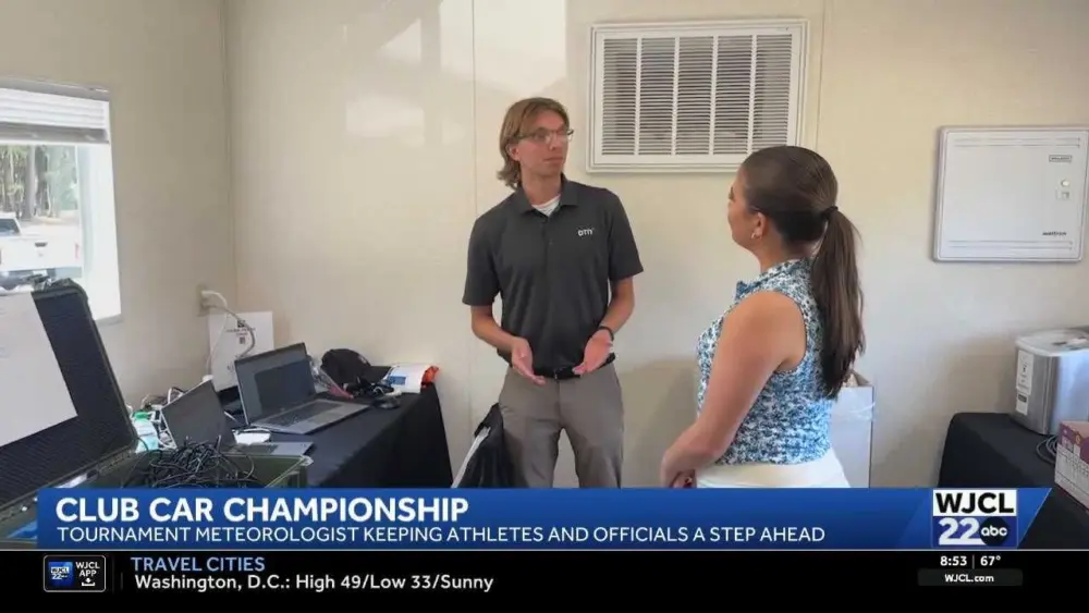 How an On-Site Meteorologist Is Shaping Play at the Club Car Championship