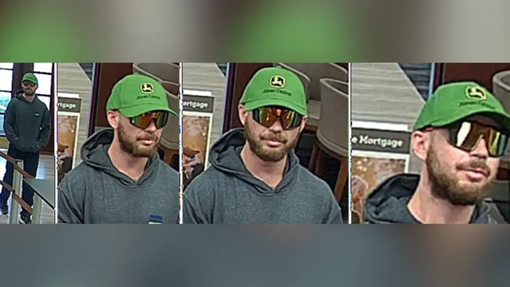Police release images of suspect wanted in Savannah bank robbery