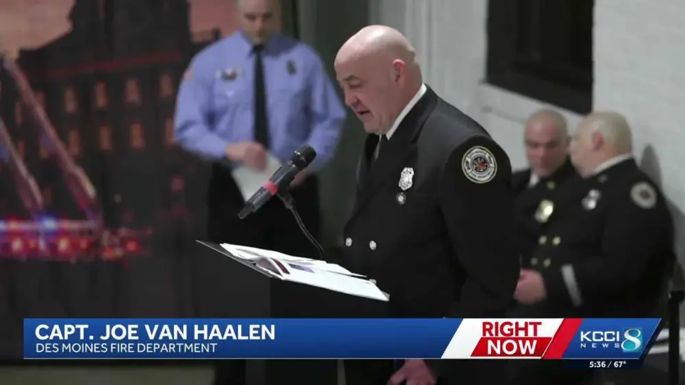 Firefighter honored by American Red Cross for saving boy from river