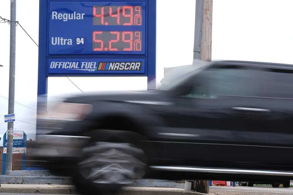 US gas prices top $4 a gallon, the highest since 2022