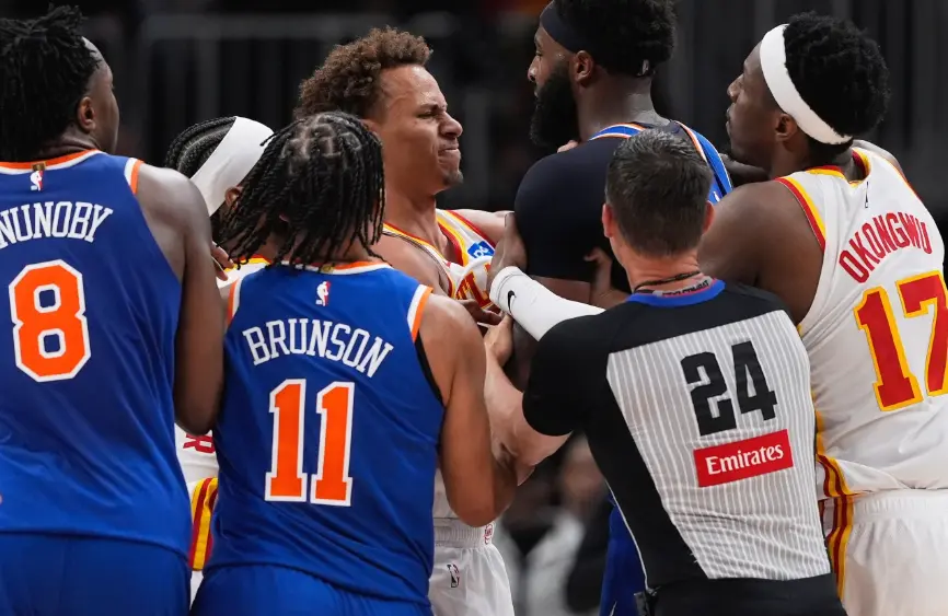 Knicks crush Hawks in record-setting 140-89 Game 6 rout to end Atlanta’s season