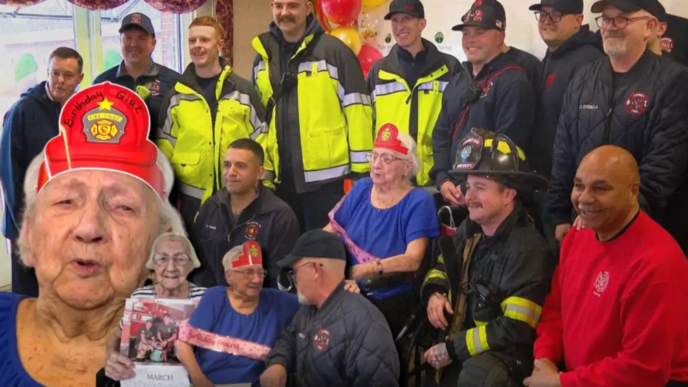 'Totally in Theresa's fashion': 99-year-old woman has special birthday wish granted