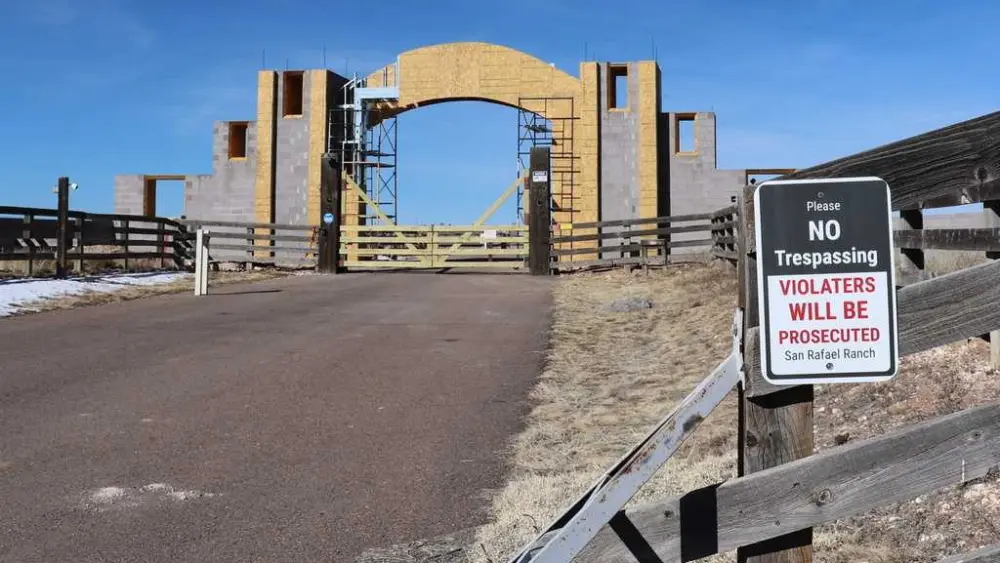 YouTubers trespass at Epstein's former Zorro Ranch
