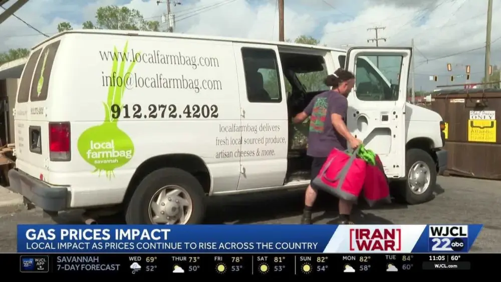 Rising gas prices strain coastal Georgia business