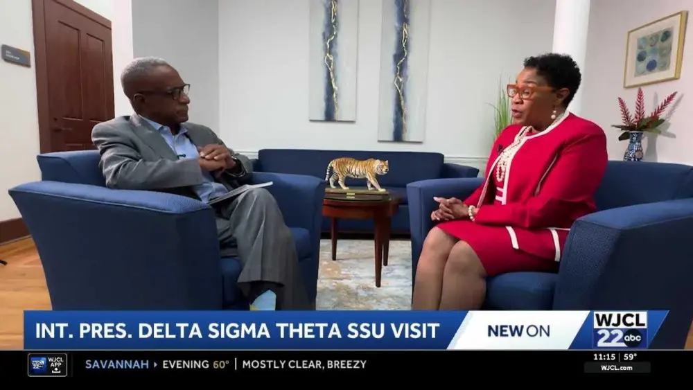 Delta Sigma Theta President Provides $100,000 Grant to Savannah State University