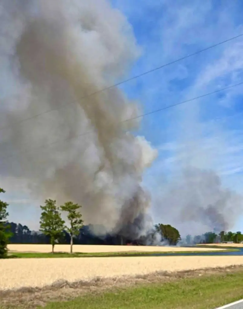Brush fire in Tattnall County 90% contained, crews to resume work at dawn