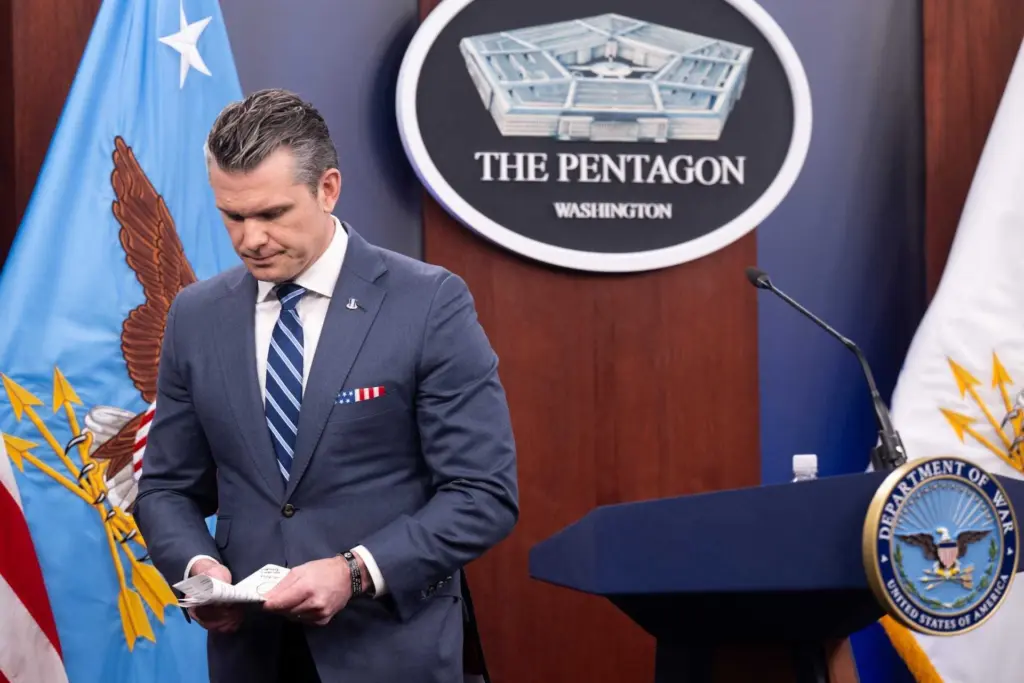Hegseth recites fake bible quote from 'Pulp Fiction' during Pentagon prayer service