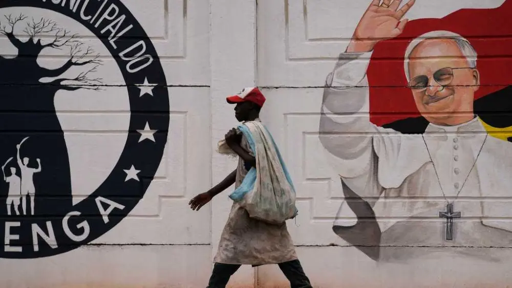 Pope Leo's visit to an African church linked to slavery reflects on his own complex heritage