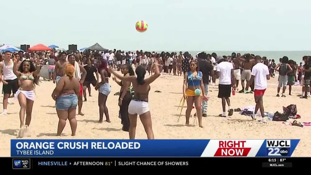 'Crush Reloaded' brings students to Tybee Island amid heavier patrols, lighter crowds