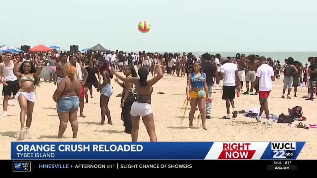 'Crush Reloaded' brings students to Tybee Island amid heavier patrols, lighter crowds