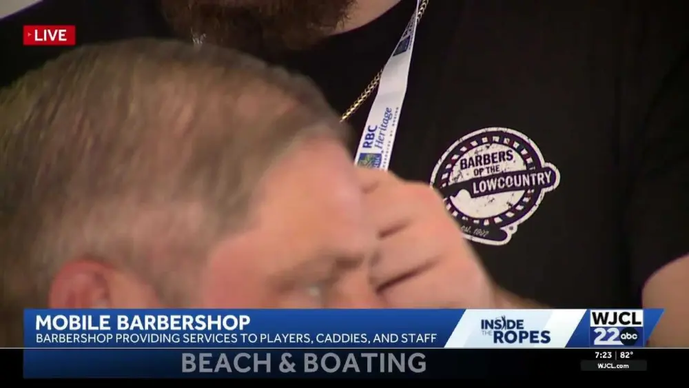 Local Barbers Bring Mobile Shop to RBC Heritage