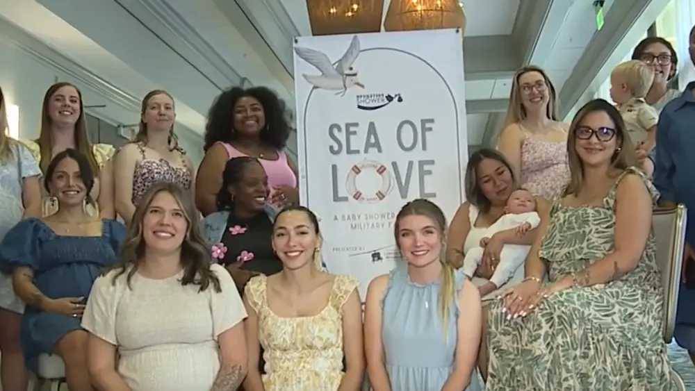 Military moms-to-be celebrated at Hilton Head baby shower event
