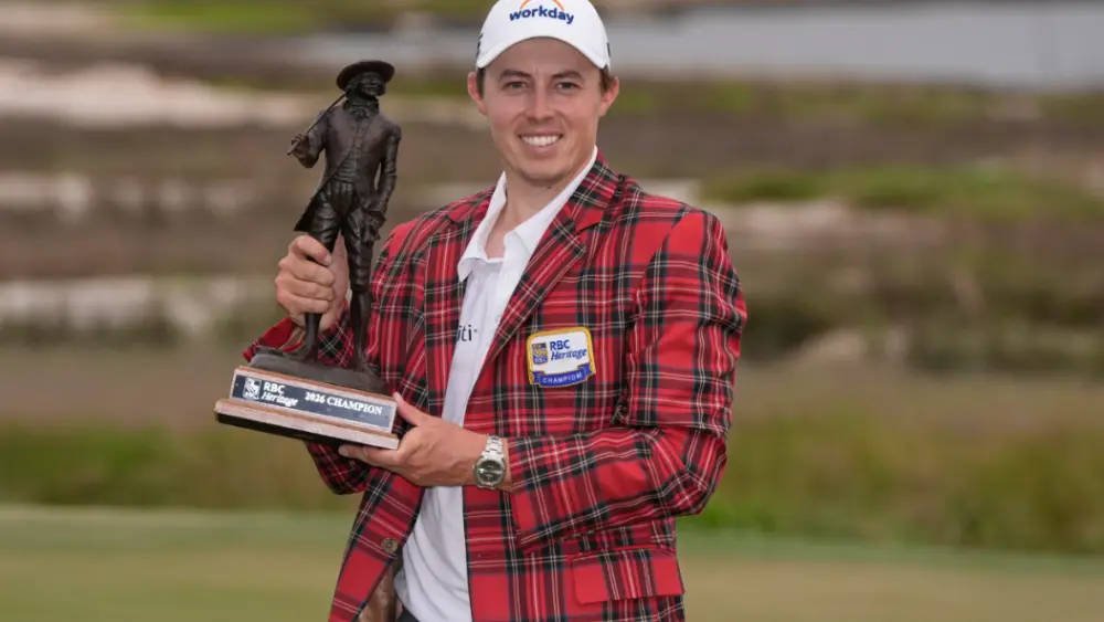 Matt Fitzpatrick delivers another playoff winner to beat Scottie Scheffler at RBC Heritage