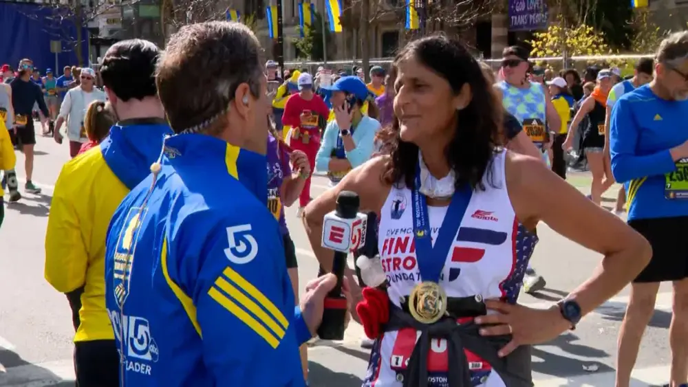 Suni Williams, astronaut once stuck aboard ISS, finishes Boston Marathon